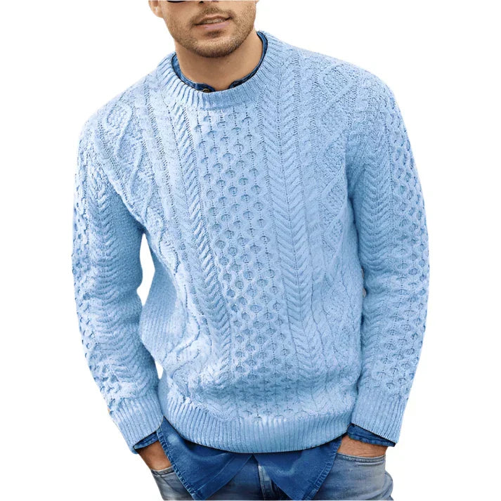 Grayson Men's Sweater – Warm & Stylish Cable-Knit Comfortable Winter Sweater