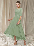 Manon Robe de Soirée Femme – Robe Longue en Dentelle Élégante avec Coupe Fluide pour Cérémonies