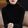 Olivia Women's Cashmere Turtleneck Sweater – Soft and Elegant 100% Premium Cashmere Sweater