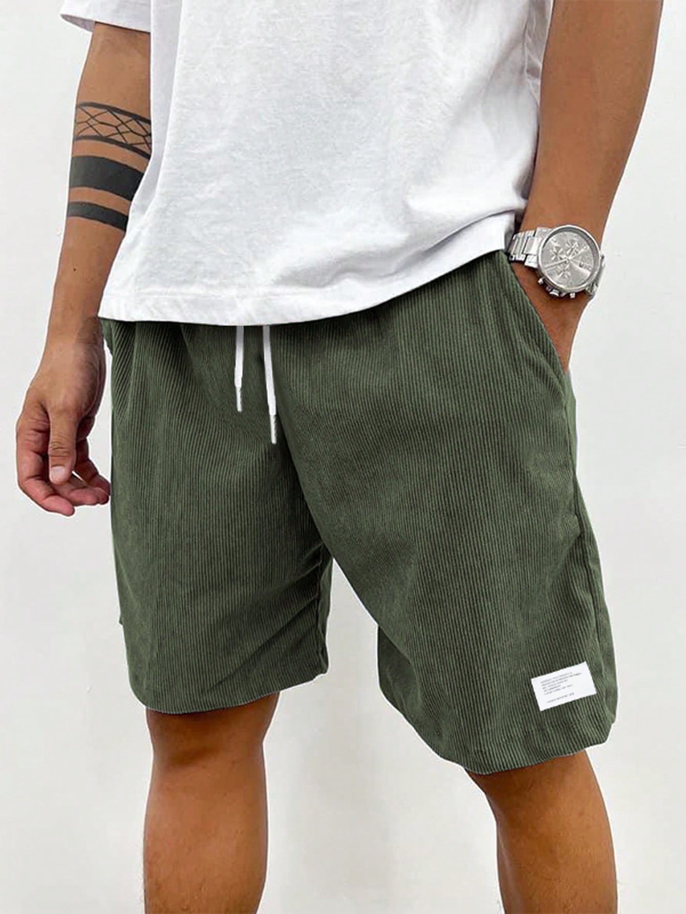 Andrew Corduroy Men's Shorts – Comfortable Shorts with Stretch and Timeless Style