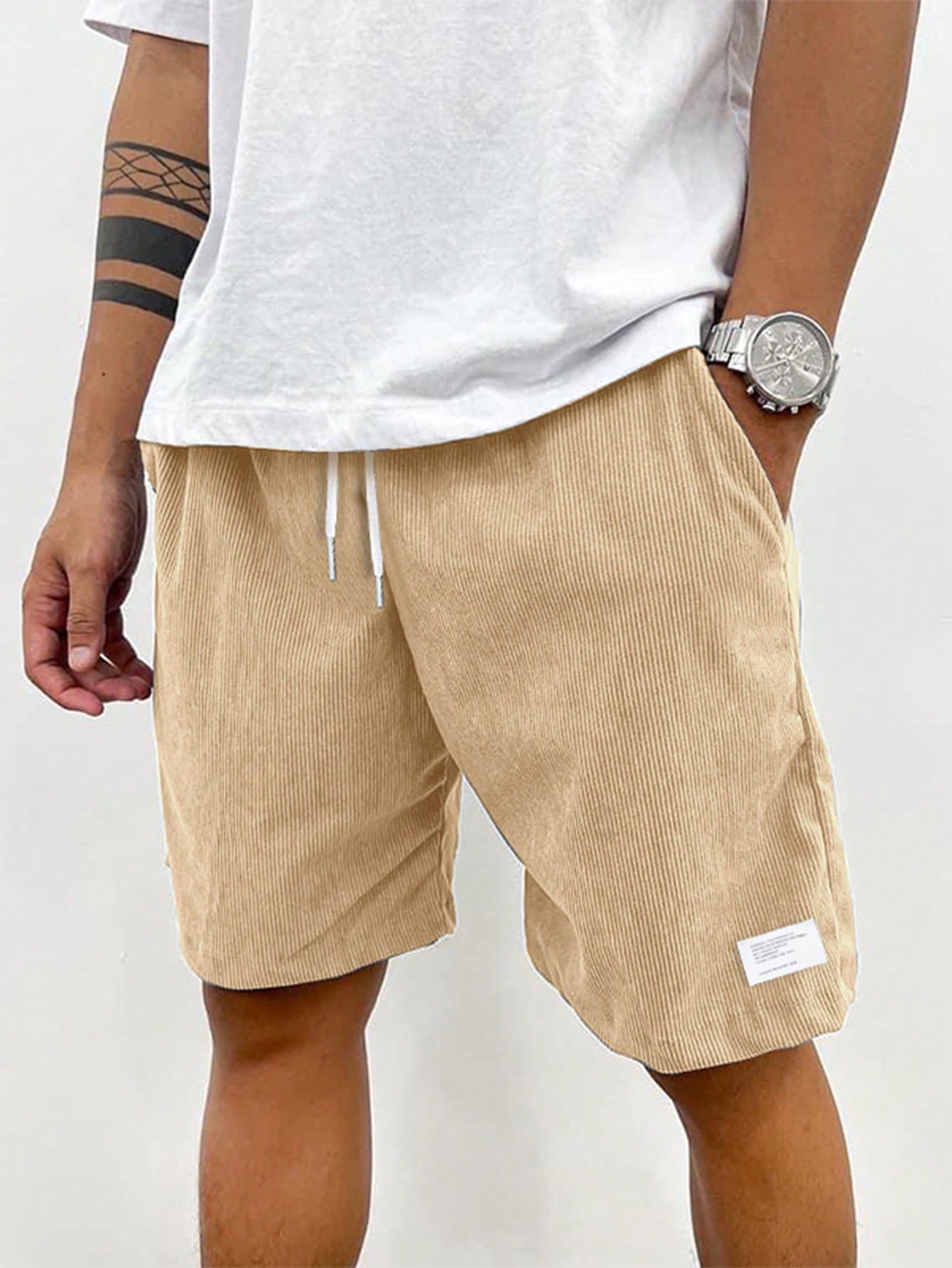 Andrew Corduroy Men's Shorts – Comfortable Shorts with Stretch and Timeless Style