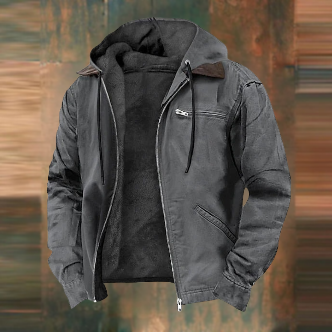 Lucien Veste Homme en Cuir – Blouson Élégant en Cuir Premium avec Coupe Moderne