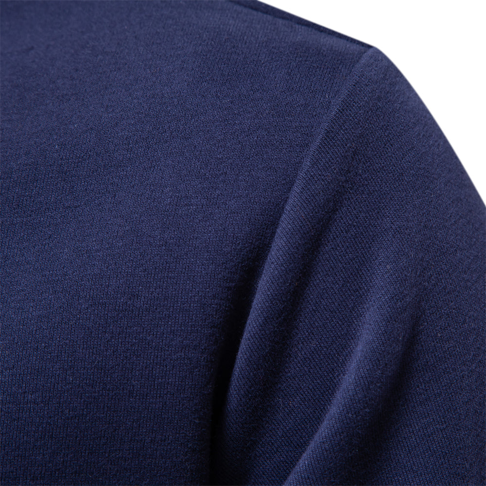 Ethan Pull Polo Homme – Sweat à Manches Longues Respirant avec Col Polo Classique