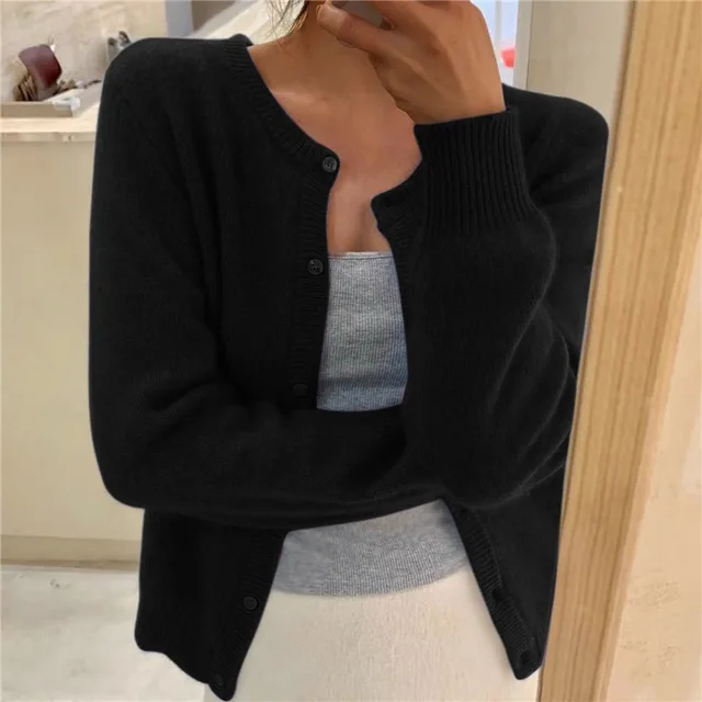 Sophia Cardigan Femme – Gilet en Maille Douce à Coupe Ample et Élégance Intemporelle