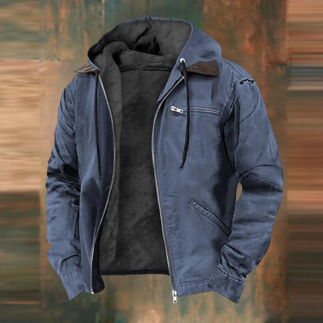 Lucien Veste Homme en Cuir – Blouson Élégant en Cuir Premium avec Coupe Moderne