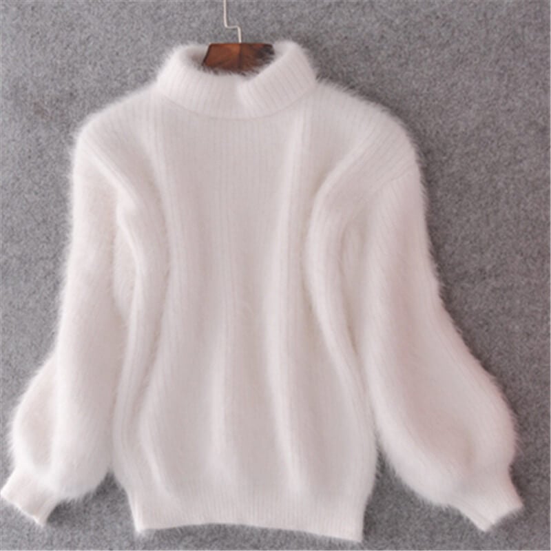 Isolde Women's Wool Sweater – Loose Knit Sweater with Soft Knit and Timeless Style