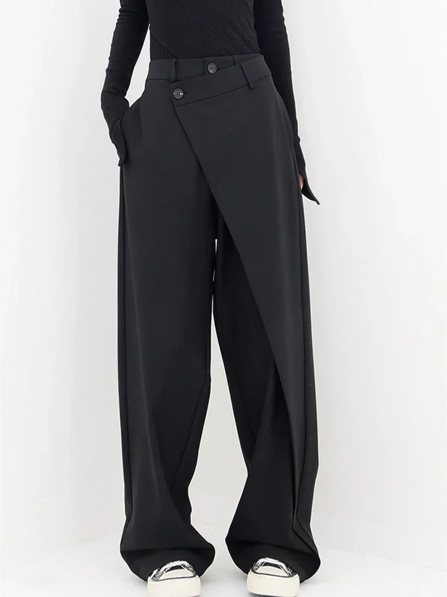 Savannah Pantalon Ample Femme – Pantalon Large Confortable & Respirant pour un Style Décontracté Chic