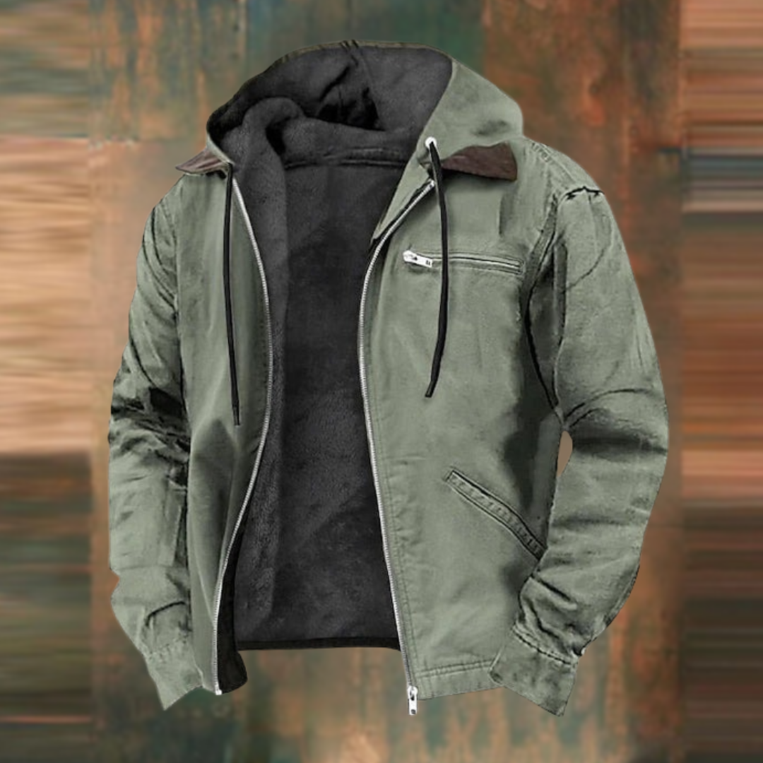 Lucien Veste Homme en Cuir – Blouson Élégant en Cuir Premium avec Coupe Moderne