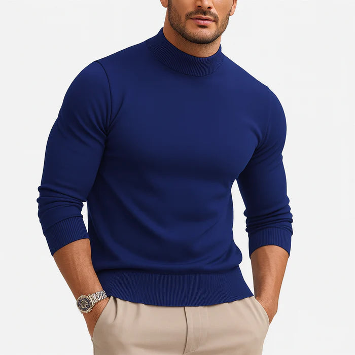 Thomas Pull Col Roulé Homme – Maille Douce Premium, Coupe Moderne & Élégance Intemporelle