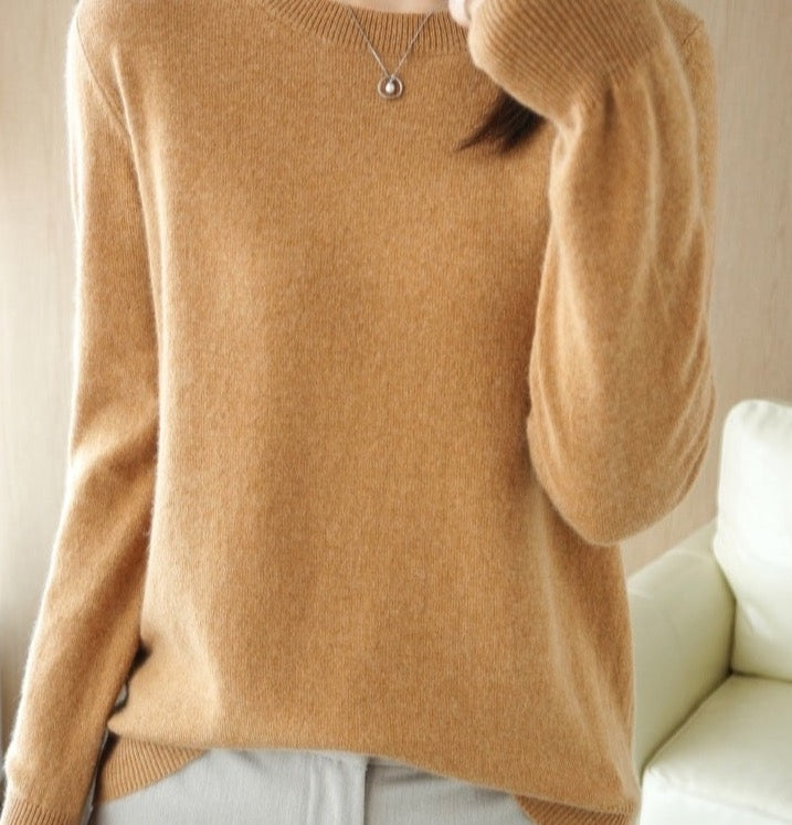 Viviane Women's Knitted Jumper – Soft Knit with an Elegant Cut & Timeless Style