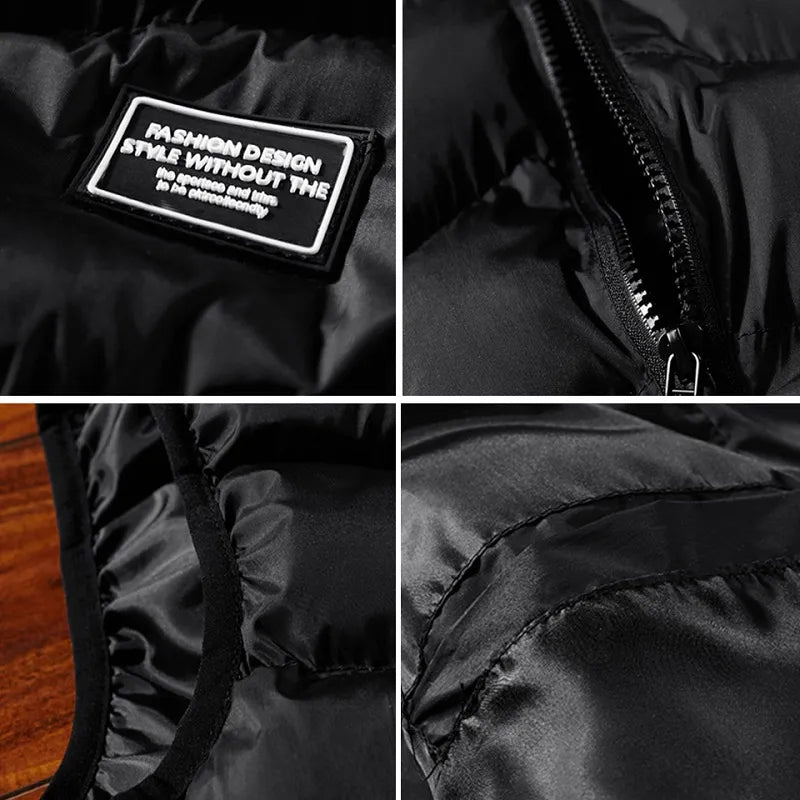 Henry Gilet Matelassé Homme – Gilet Sans Manches Isolant avec Fermeture Éclair