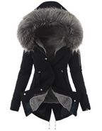 Cappotto da donna Ella – Cappotto invernale lungo con isolamento termico e taglio elegante