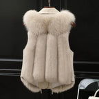 Kelsey Gilet Femme en Fausse Fourrure – Gilet Élégant avec Coupe Ajustable & Doublure Douce