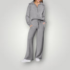 Solenne Completo Loungewear Donna – Completo Felpa Oversize e Pantaloni da Jogging in Tessuto Morbido e Confortevole