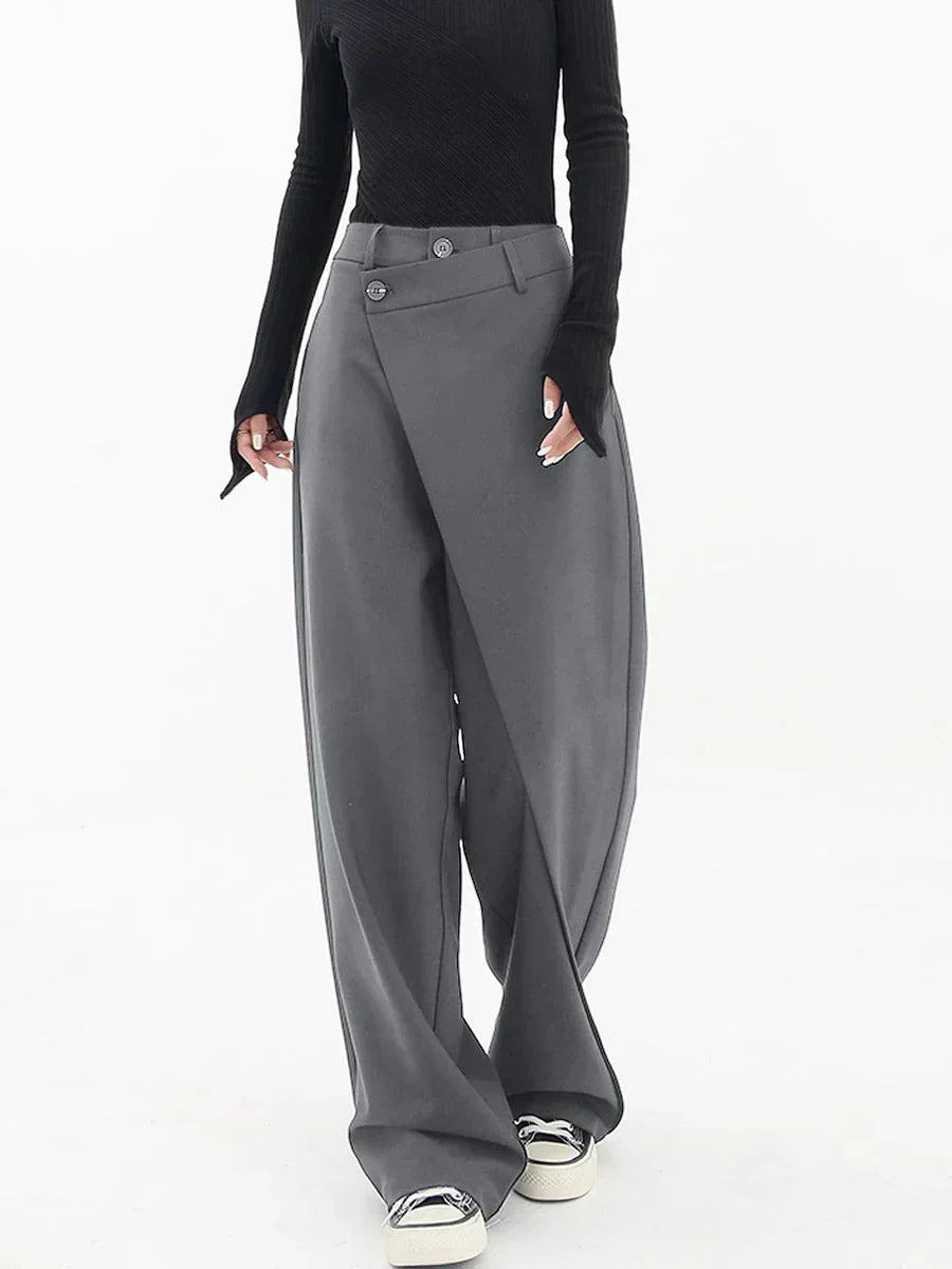 Savannah Pantalon Ample Femme – Pantalon Large Confortable & Respirant pour un Style Décontracté Chic