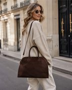 Ashley Sac Bandoulière Femme – Sac en Cuir Élégant pour le Quotidien, le Travail et les Voyages