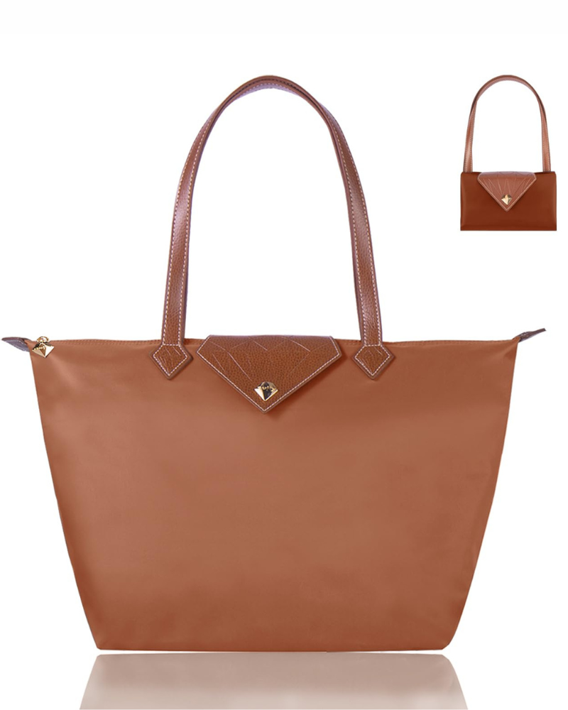 Remi Sac Cabas Femme – Tote Bag Pliable en Nylon Grande Capacité Léger avec Poche