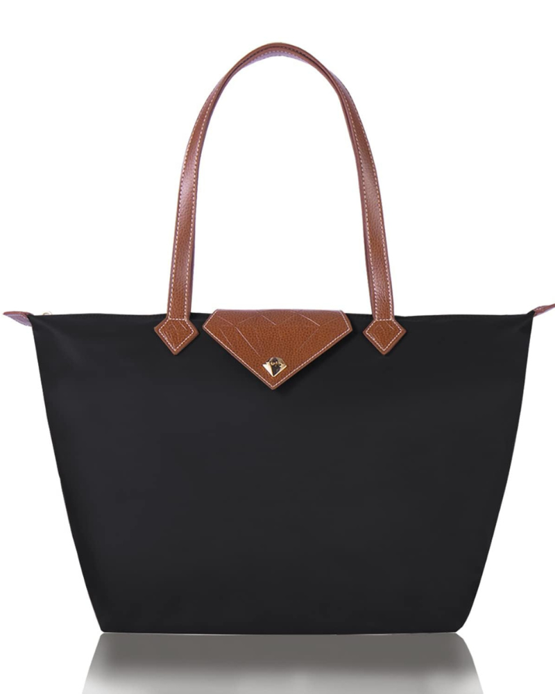 Borsa Cabas Remi Donna – Tote Bag Pieghevole in Nylon Leggero ad Alta Capacità con Tasca