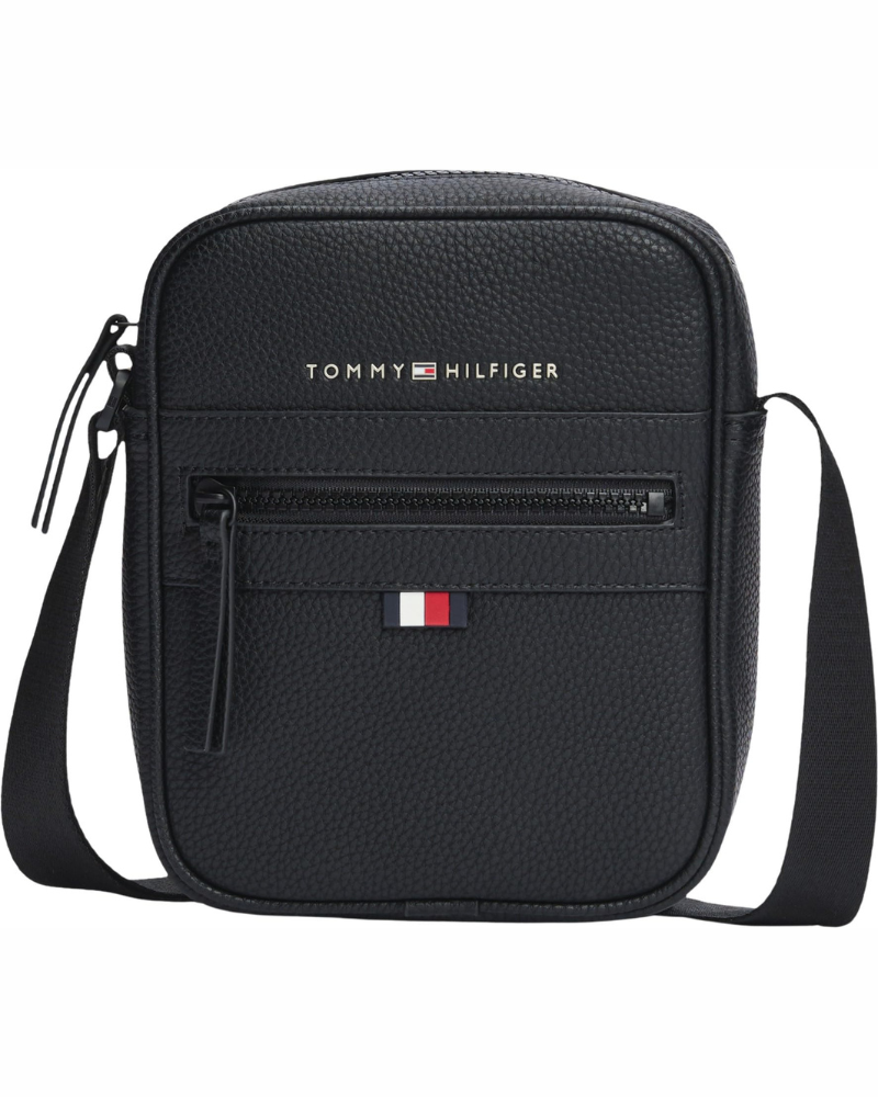 Carter Sac Reporter para Hombre – Mini Bandolera de Cuero PU con Cierre de Cremallera Ajustable