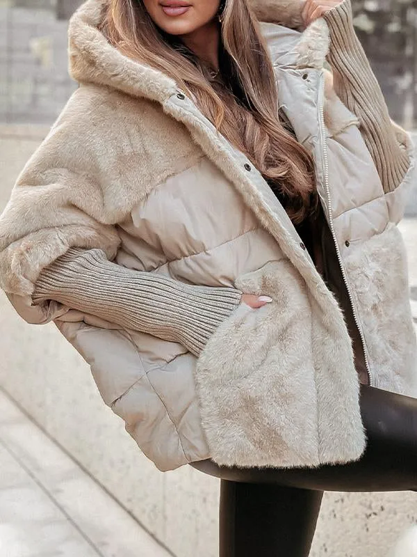 Seraphine Veste Femme d'Hiver – Veste Chaude avec Design Multicolore Moderne et Confort Quotidien