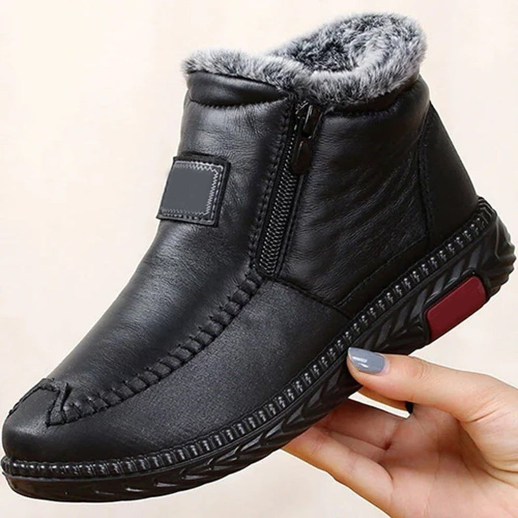 Elowen Women's Winter Boots – Warm Boots with Faux Fur Lining and Non-Slip Sole