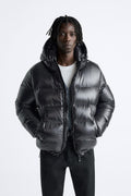 Ethan Men's Puffer Jacket – Hooded Quilted Jacket with Thermal Insulation and Modern Style