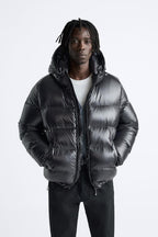 Ethan Chaqueta Hombre - Chaqueta Acolchada con Capucha, Aislamiento Térmico y Estilo Moderno