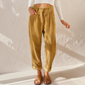 Coraline Women's Corduroy Trousers – High-Waisted Wide Leg Trousers with an Elegant Style