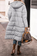 Élodie Manteau Femme Réversible – Veste Chaude Élégante à Double Style pour l’Hiver