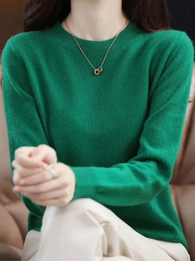 Viviane Women's Knitted Jumper – Soft Knit with an Elegant Cut & Timeless Style