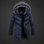 Landon Cappotto Invernale Uomo – Parka Caldo con Tessuto Idrorepellente e Cappuccio Regolabile