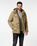 Mason Men's Winter Jacket – Waterproof Coat with Fleece Lining and Adjustable Hood