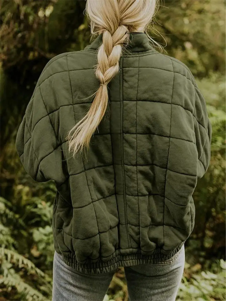 Zorine Women's Quilted Jacket – Warm and Comfortable Jacket with Modern Design for Autumn and Winter