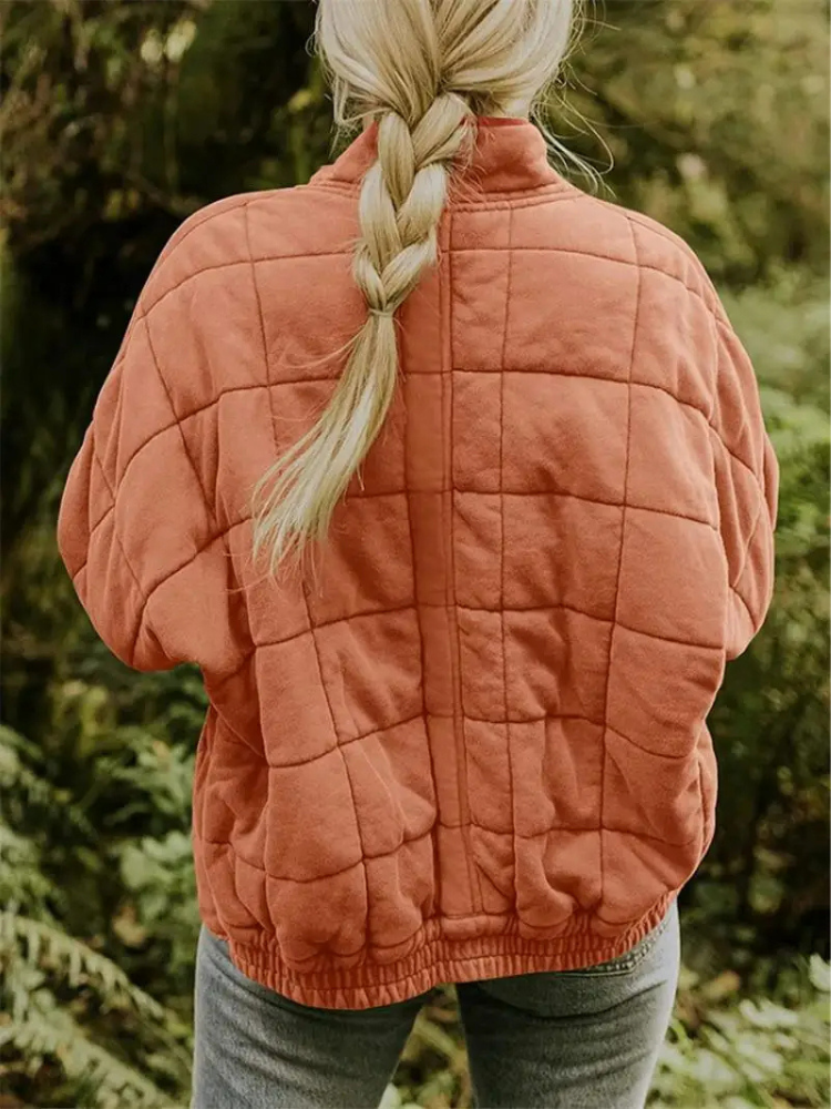 Zorine Women's Quilted Jacket – Warm and Comfortable Jacket with Modern Design for Autumn and Winter