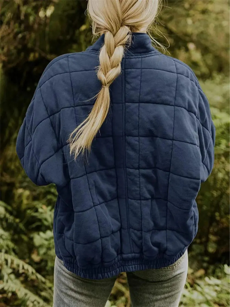 Zorine Women's Quilted Jacket – Warm and Comfortable Jacket with Modern Design for Autumn and Winter