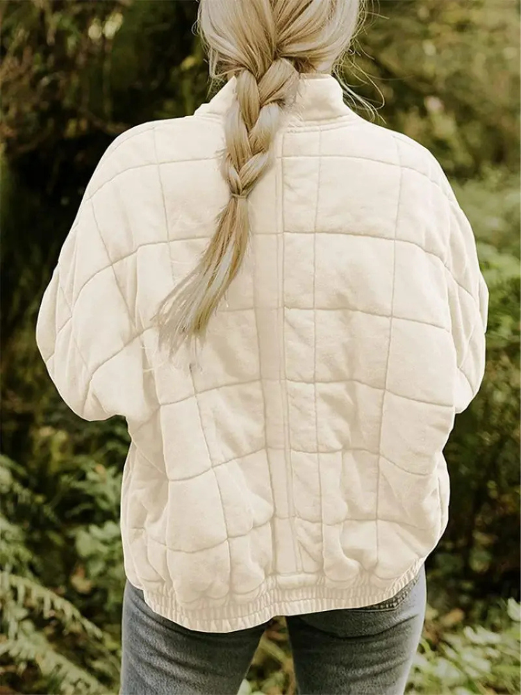 Zorine Women's Quilted Jacket – Warm and Comfortable Jacket with Modern Design for Autumn and Winter