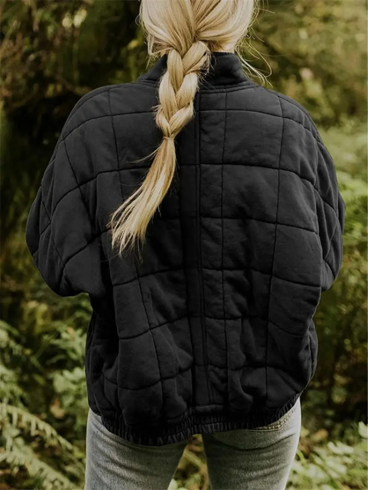 Zorine Veste Matelassée Femme – Veste Chaude et Confortable avec Design Moderne pour l'Automne et l'Hiver