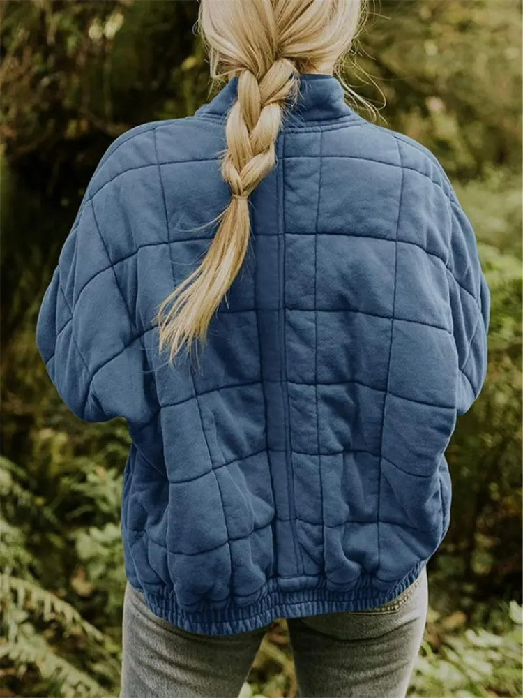 Zorine Women's Quilted Jacket – Warm and Comfortable Jacket with Modern Design for Autumn and Winter