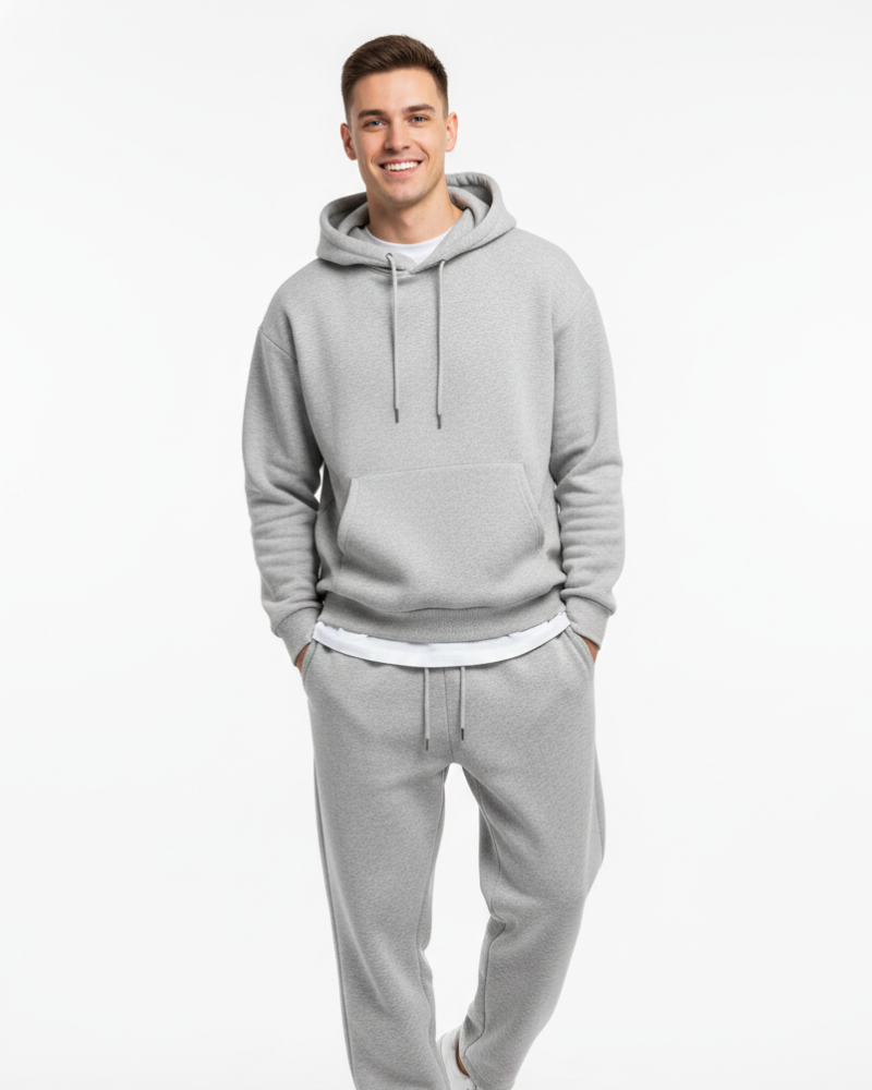 Nathan Ensemble Jogging Homme – Ensemble Hoodie et Pantalon Confortable à Coupe Décontractée