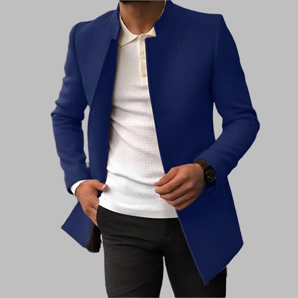 Victor Men's Wool Coat – Stylish Coat with Modern Cut & Warm Comfort