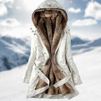 Brooke Parka Lungo Donna – Cappotto Invernale con Cappuccio Foderato in Pelliccia Sintetica e Vita Regolabile