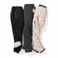 Zinnia Women's Thermal Trousers - Waterproof Winter Joggers with Sherpa Lining and Zippered Pockets