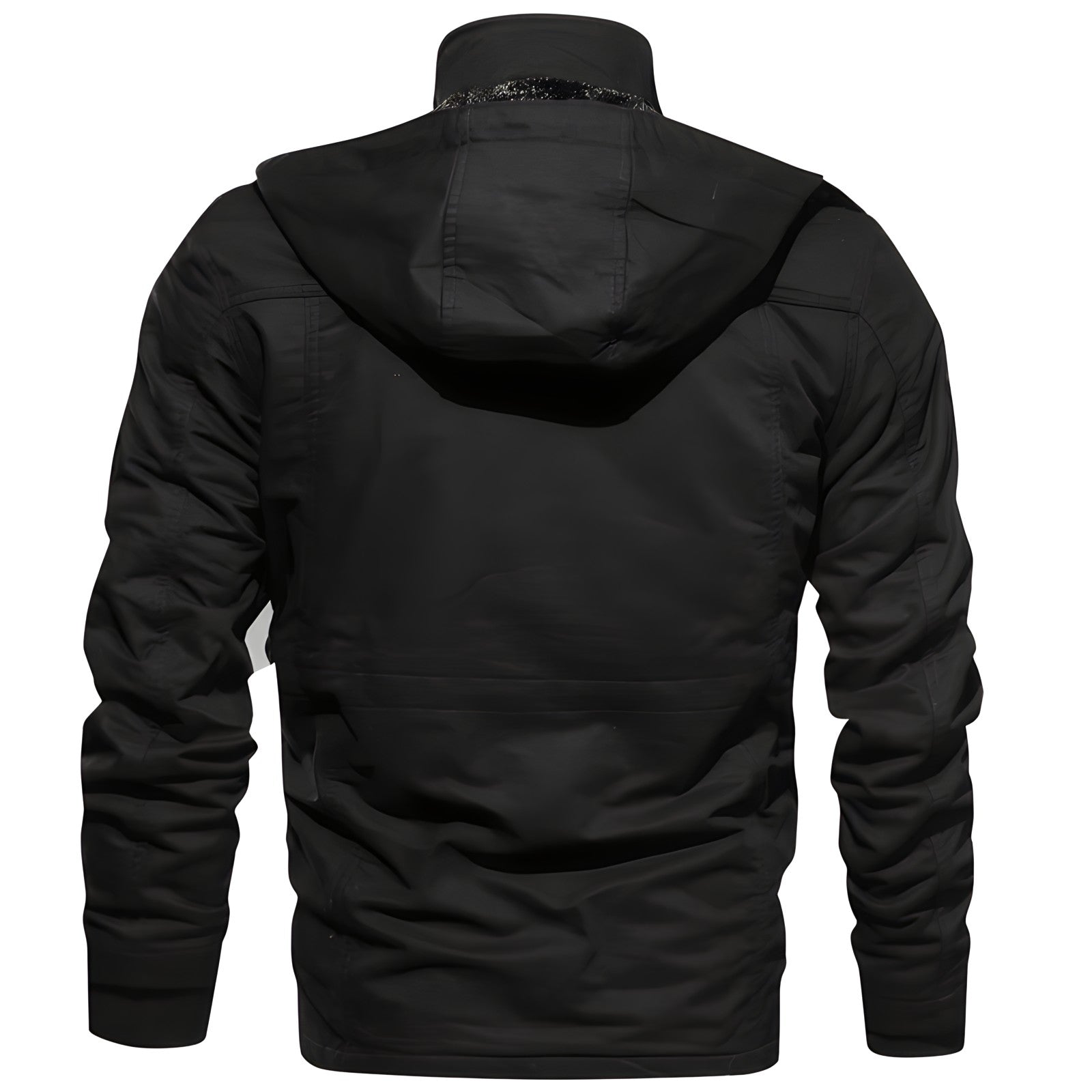 Alaric Men's Military Jacket – Waterproof Parka with Fleece Lining and Adjustable Waist