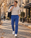 Benedict Pantalon Golf Homme – Coupe Droite, Extensible, Séchage Rapide et 4 Poches