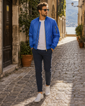 Lucas Blouson Aviateur Homme – Veste Pilote Élégante et Confortable au Style Intemporel