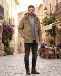 Mason Giacca Invernale Uomo – Cappotto Impermeabile con Fodera in Pile e Cappuccio Regolabile