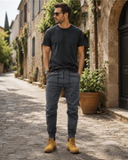 Thomas Pantalones Cargo para Hombre – Pantalones Elásticos con Spandex, Corte Moderno y Bolsillos Prácticos