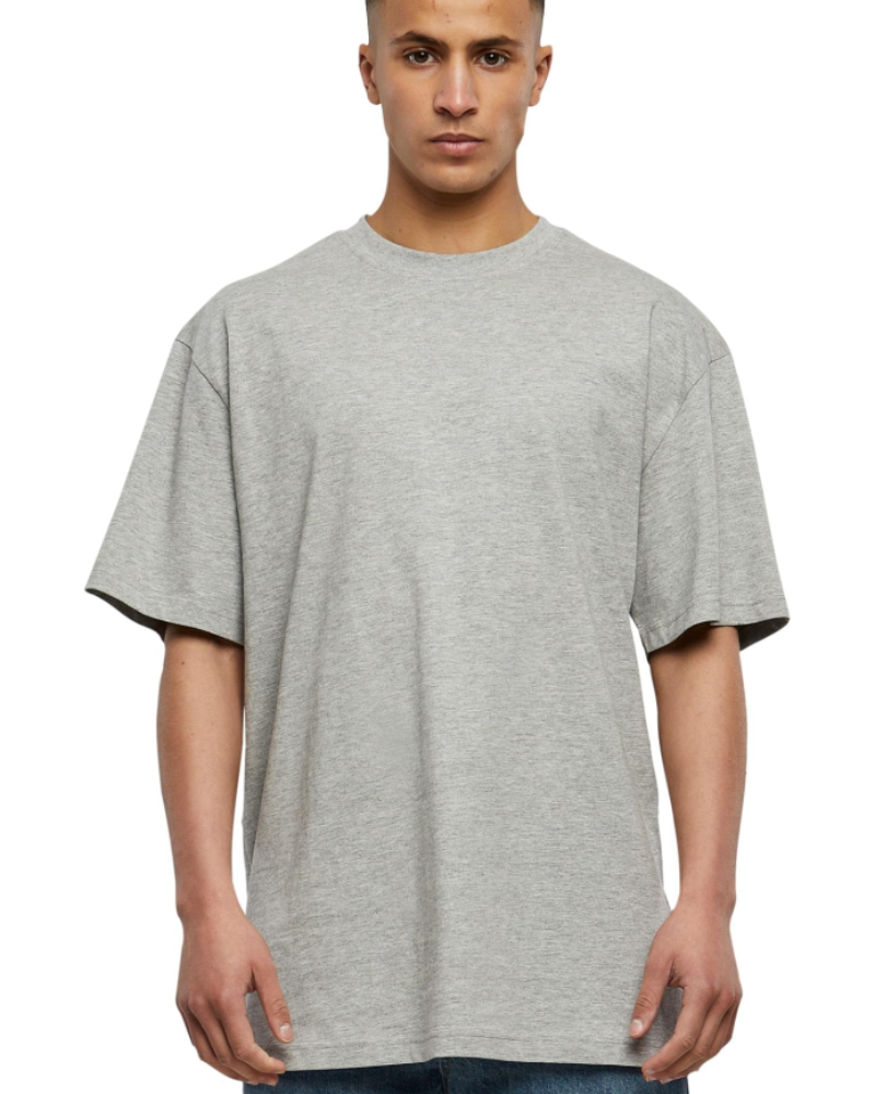 Brandon T-Shirt Oversize Homme – Haut Long 100 % Coton Col Rond Manches Courtes Streetwear