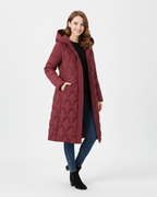 Celestine Cappotto Lungo Donna con Cappuccio – Cappotto Imbottito Elegante con Isolamento Caldo e Comfort Invernale