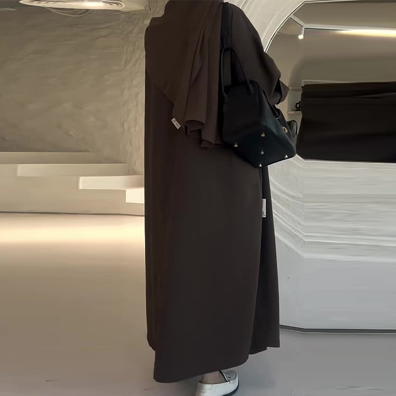 Wilma Manteau Long Oversize Femme – Manteau d’Hiver Chaud avec Coupe Décontractée & Design Minimaliste
